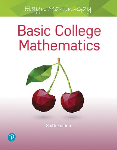 Basic College Mathematics (6th Edition) (What's New in Developmental Math)