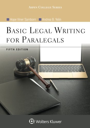 Basic Legal Writing for Paralegals