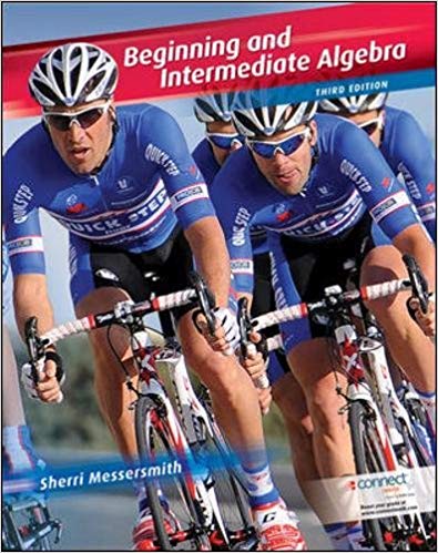 Beginning and Intermediate Algebra 3rd Edition by Sherri Messersmith