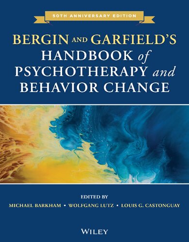 Bergin and Garfield's Handbook of Psychotherapy and Behavior Change