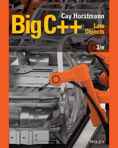 Big C++ : late objects