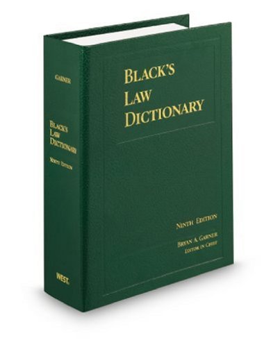 Black?s Law Dictionary (Standard 9th Edition)