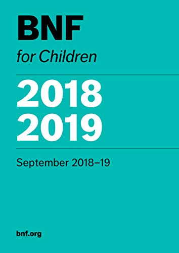 BNF for Children 2018-2019 ? eBook