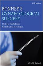 Bonney's gynaecological surgery
