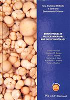 Boron proxies in paleoceanography and paleoclimatology