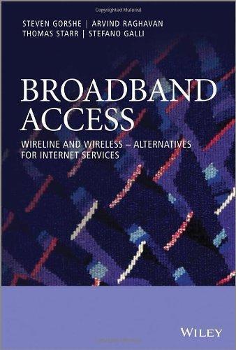 Broadband Access Wireline And Wireless Alternatives For Internet Services