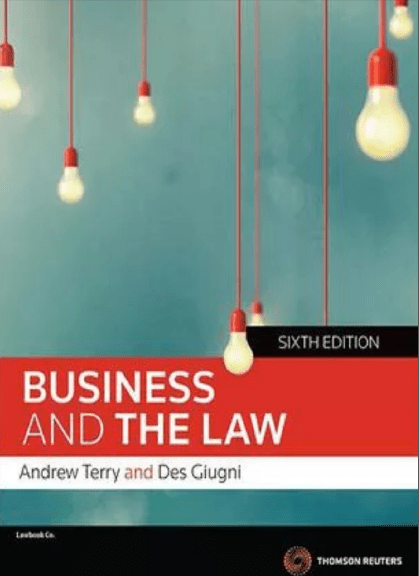 Business and the Law 6th Edition by Andrew Terry Des Giugni