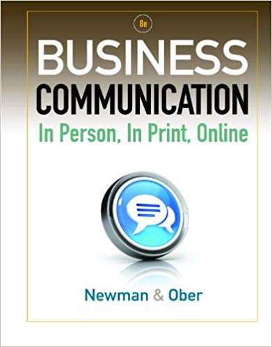 Business Communication: In Person, In Print, Online 8th Edition