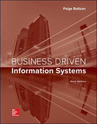 Business Driven Information Systems