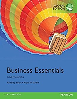 Business Essentials,11th Global Edition by Ronald J. Ebert