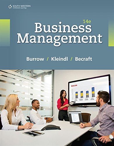 Business Management 14th Edition by James L Burrow