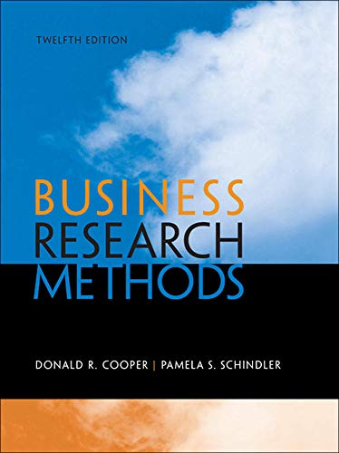 Business Research Methods 12th Edition