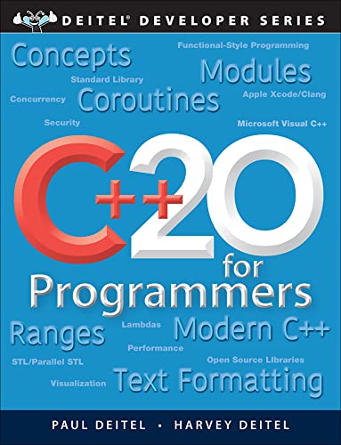 C++ 20 for Programmers (3rd Edition)