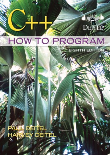 C++ How to Program (8th Edition) Paul J. Deitel