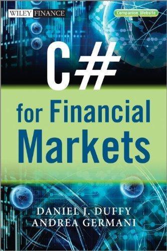 C For Financial Markets