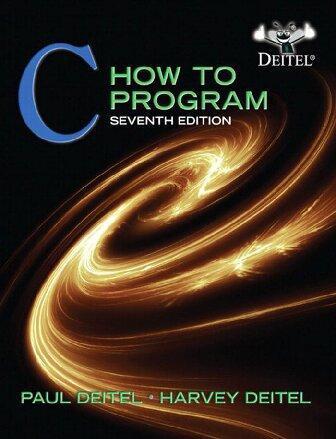 C How To Program 7Th Edition