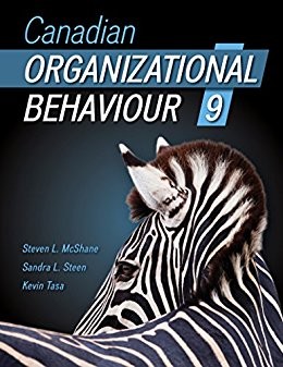 Canadian Organizational Behaviour 9th by Steven McShane
