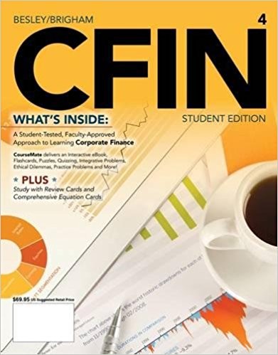 CFIN 4th Edition by Besley