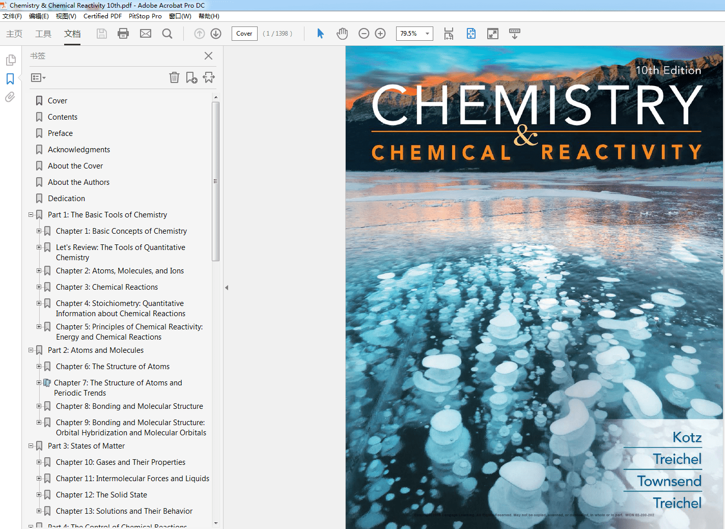 Chemistry &amp; Chemical Reactivity 10th Edition