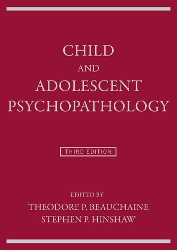 Child and Adolescent Psychopathology