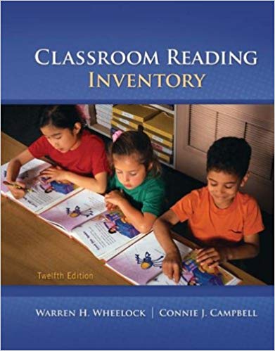 Classroom Reading Inventory 12th Edition