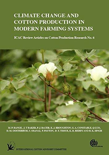 Climate Change And Cotton Production In Modern Farming Systems