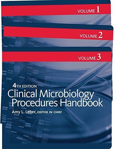 Clinical Microbiology Procedures Handbook 3 Volume Set 4Th Edition