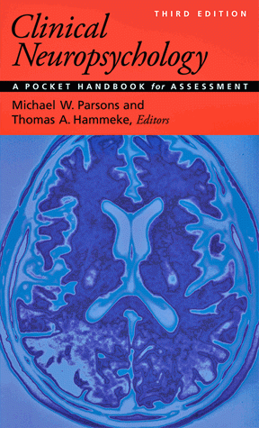 Clinical Neuropsychology A Pocket Handbook For Assessment 3Rd Edition