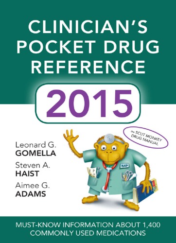 ClinicianÃ¢â‚¬â„¢s Pocket Drug Reference 2015