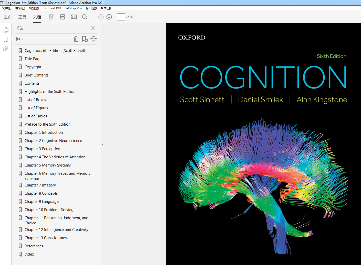 Cognition 6th Edition by Scott Sinnett