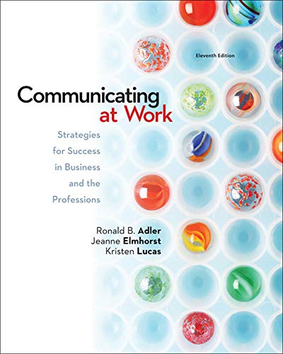 Communicating At Work (11th edition)