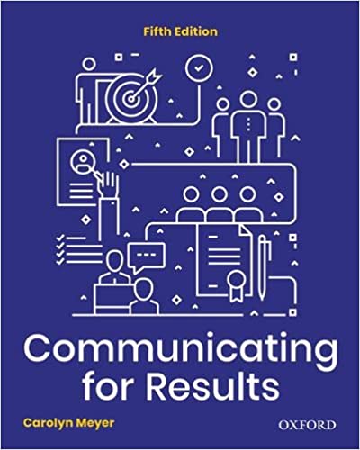 Communicating for Results A Canadian Student's Guide, 5th Fifth Edition