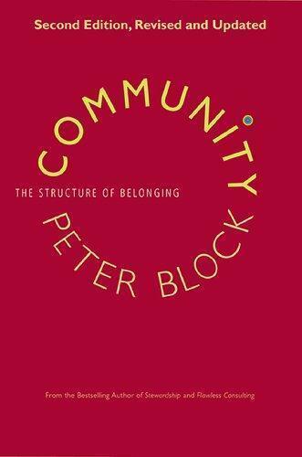Community The Structure Of Belonging