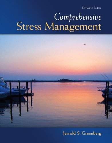 Comprehensive Stress Management 13th Edition by Jerrold Greenberg