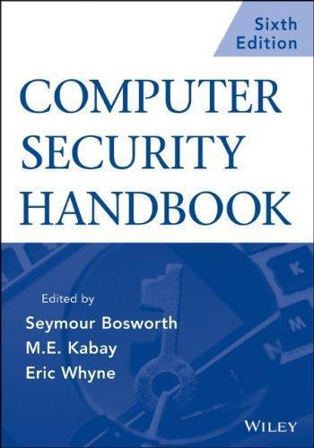 Computer Security Handbook Set 6Th Edition