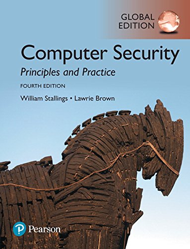 Computer Security: Principles and Practice (4th Global edition)