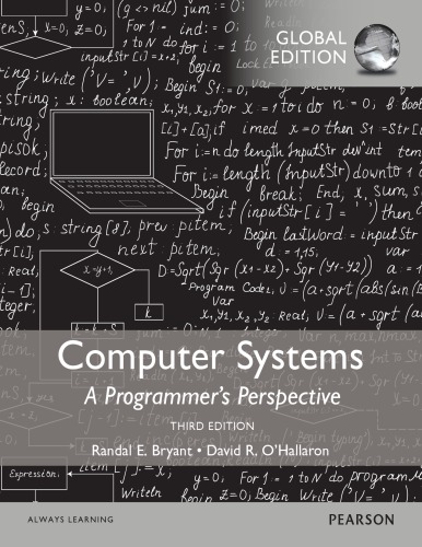 Computer Systems A ProgrammerÃ¢â‚¬â„¢s Perspective