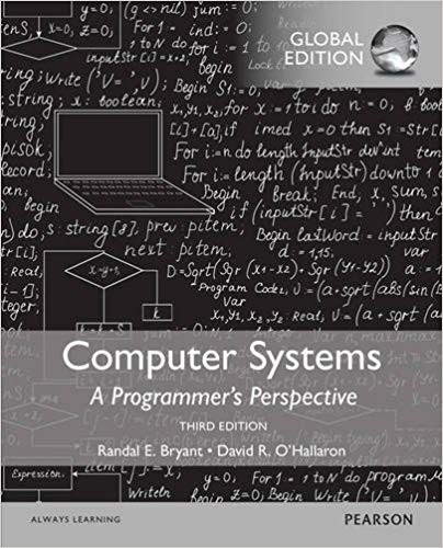 Computer Systems: A Programmer's Perspective 3nd Edition