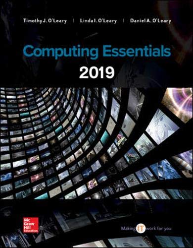 Computing Essentials 2019: Comp