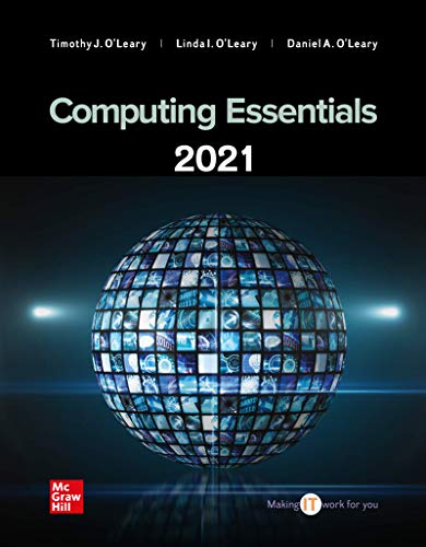 Computing Essentials 2021: Comprehensive