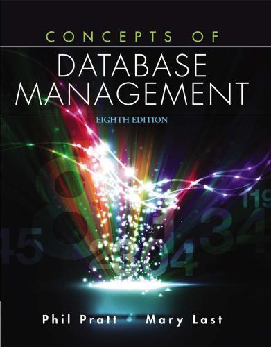 Concepts Of Database Management 8Th Edition