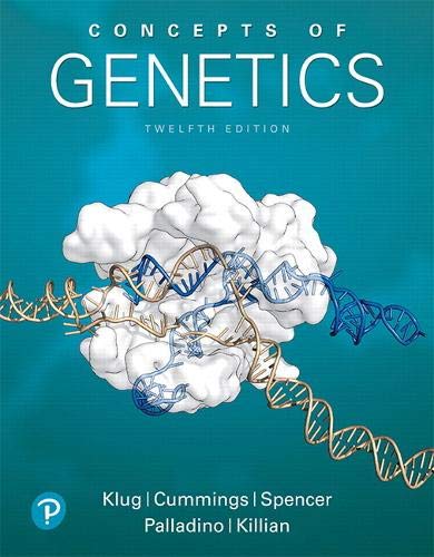 Concepts Of Genetics (Masteringgenetics)