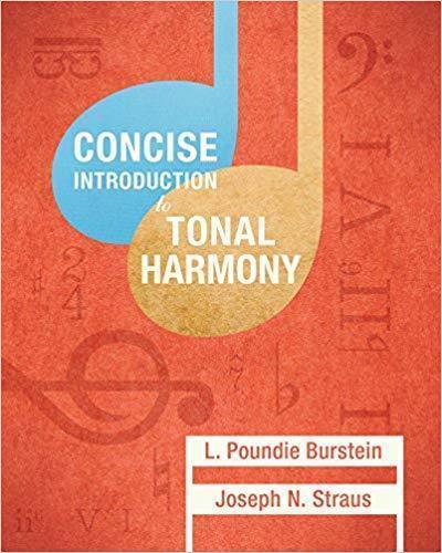 Concise Introduction To Tonal Harmony