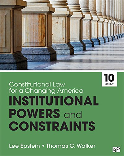 Constitutional Law For Changing Amer: Inst Powers, Etc(W/Out Acc Card)