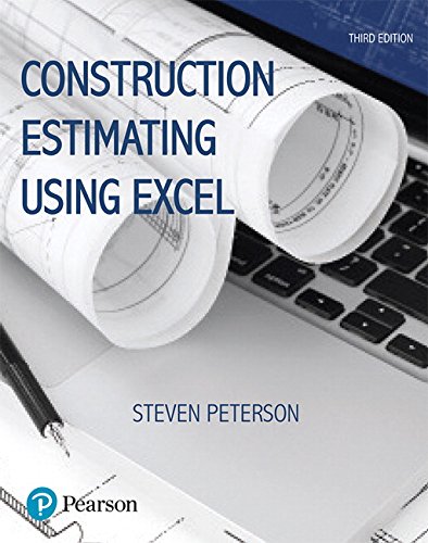 Construction Estimating Using Excel (Set: Text &amp; 46 Plans)