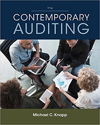 Contemporary Auditing 11th Edition by Michael C. Knapp