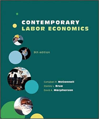 Contemporary Labor Economics 8Th Edition