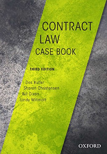 Contract Law Casebook 3rd Edition