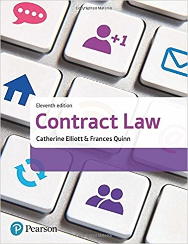 Contract Law Catherine 11th Edition by Catherine Elliott