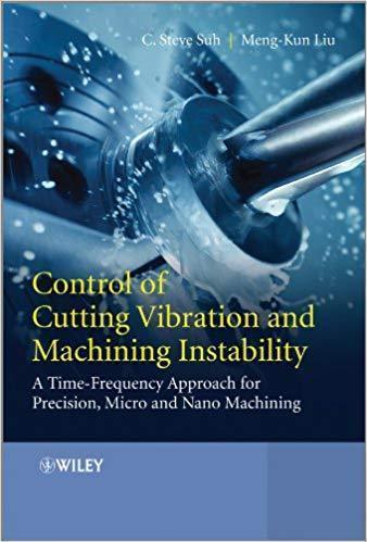 Control Of Cutting Vibration And Machining Instability A Time Frequency Approach For Precision Micro And Nano Machining
